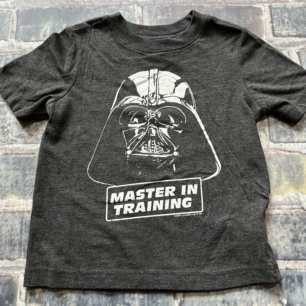 Two Star Wars Darth Vader toddler shirts, size 3T - Picture 2 of 3